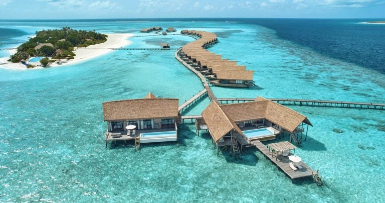 COMO Cocoa Island, South MalΓ© Atoll, available for exclusive-use or whole-island buyout