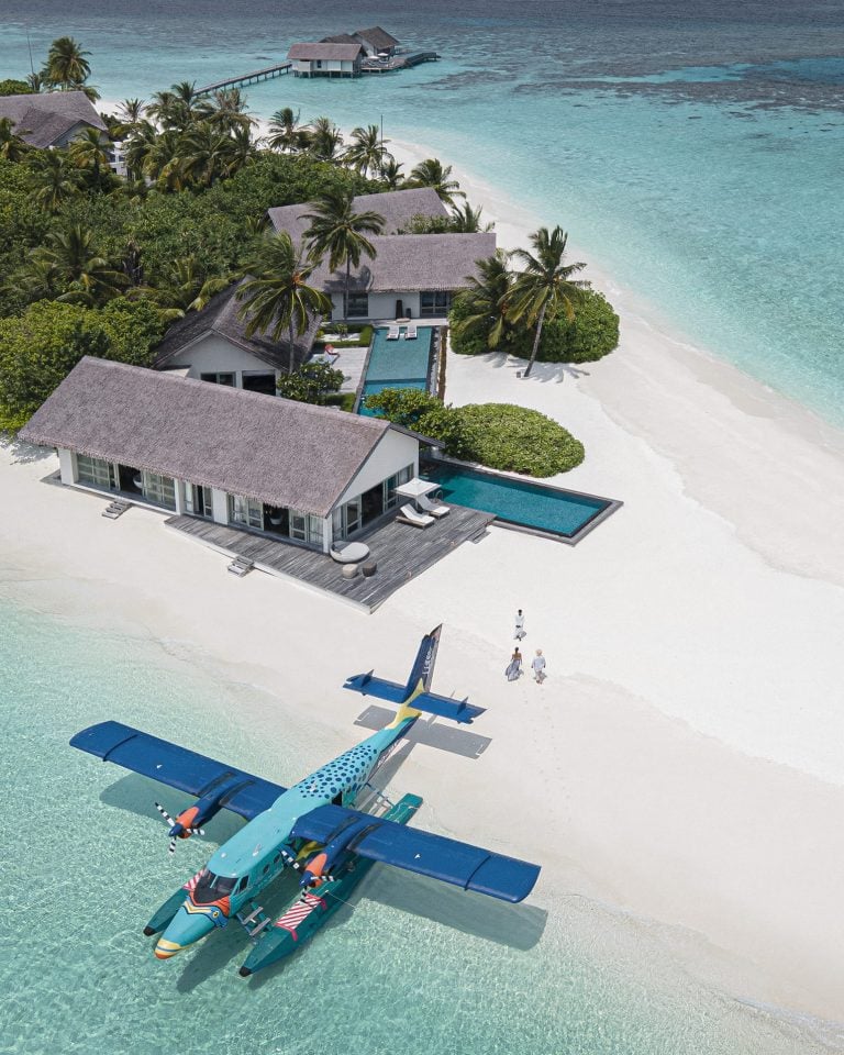 Four Seasons Private Island at Voavah, Baa Atoll, available for exclusive-use or whole-island buyout
