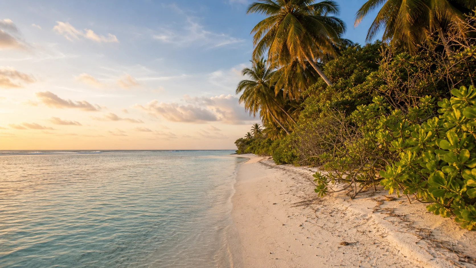 Fehendhoo bikini beach and guesthouses, Baa Atoll, Maldives