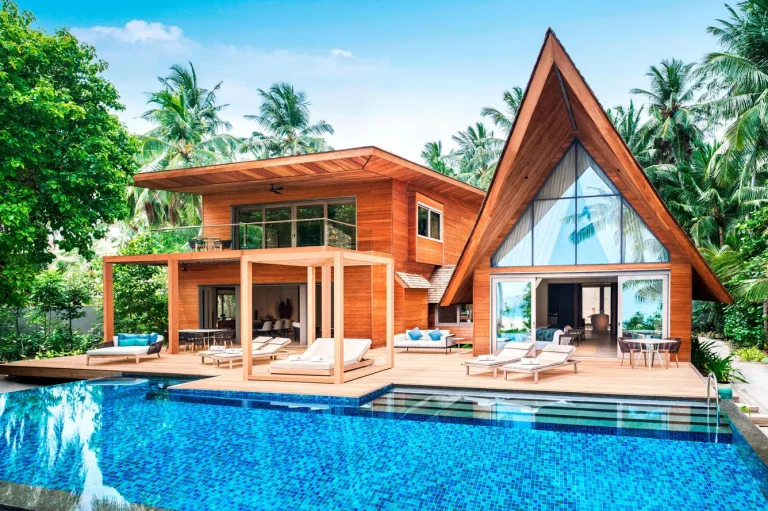 Two bedroom beach suite with pool at The St. Regis Maldives Vommuli Resort, Dhaalu Atoll