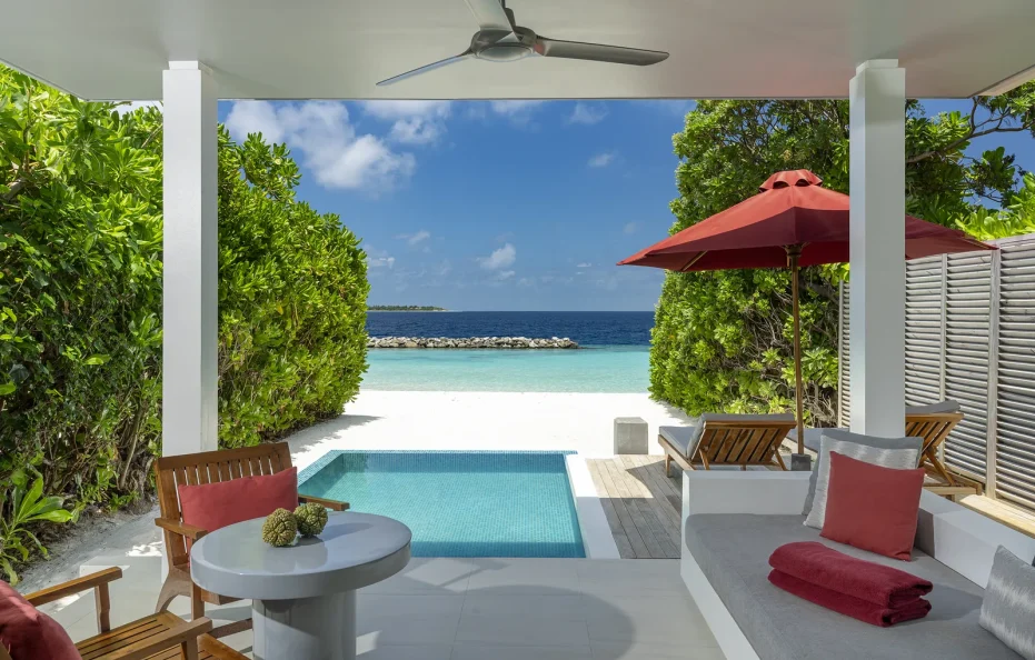Beach Villa with Pool